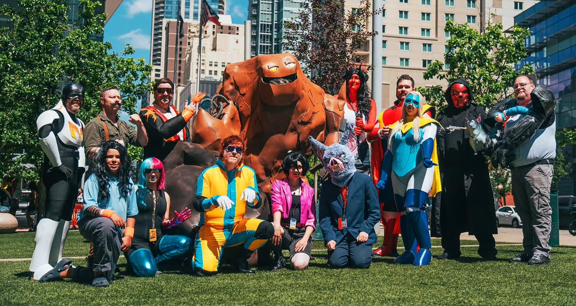 Dispatch villains cosplay by @ancientspiritsofcosplay